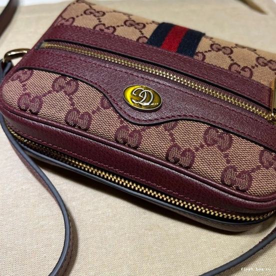 First bag ru Mini Suede GUCCI Bag Ophidia 0726